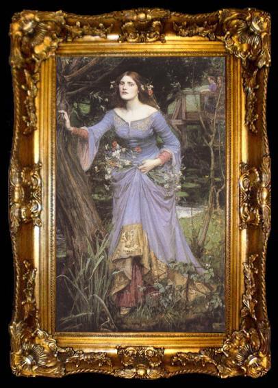 framed  John William Waterhouse Ophelia (mk19), ta009-2